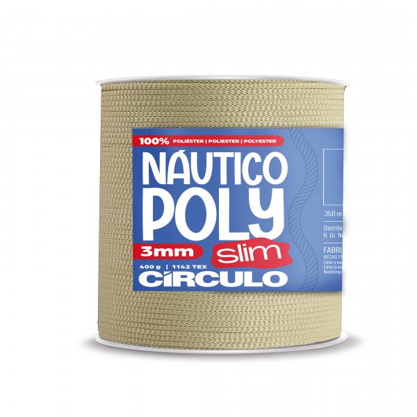 FIO NAUTICO POLY SLIM 3MM - COR 7673 PINUS
